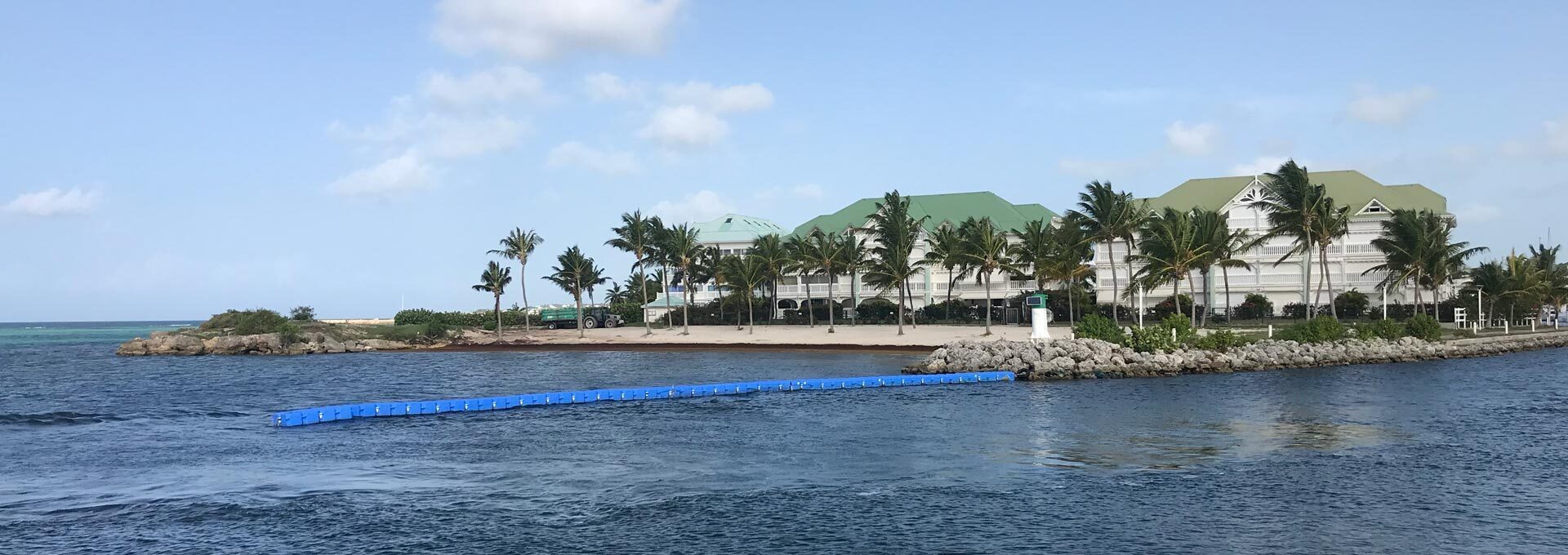 Résidence Savannah vue de la mer